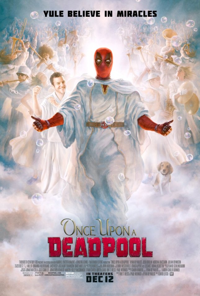 Image result for once Upon a deadpool movie poster