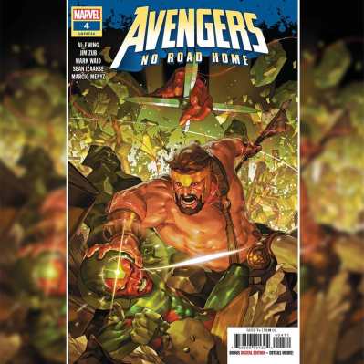 Image result for avengers no road home #4 cover